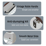 TaoHFE Farmhouse Narrow Console Table Modern Wooden,Living Room Tables Narrow Side Tables for Entryway,Entry Table with Storage Hallway SideTable with Drawers TaoHFE