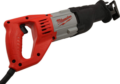 Milwaukee 6519-31 12 Amp Corded 3000 Strokes Per Minute Reciprocating Sawzall w/Variable Speed Trigger (Renewed) - WoodArtSupply