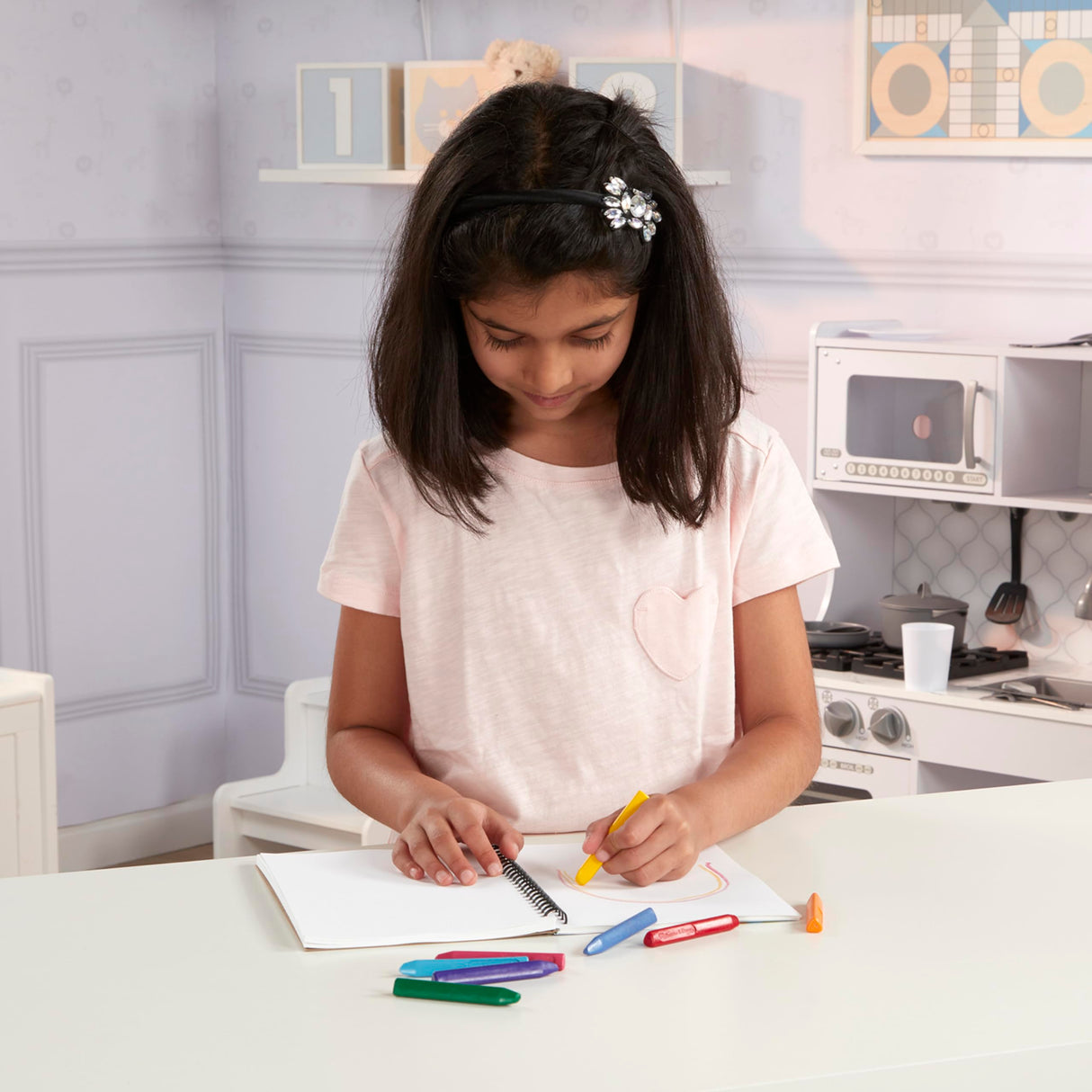 Melissa & Doug Mini-Sketch Spiral-Bound Pad (6 x 9 inches) - 4-Pack Melissa & Doug