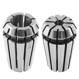 Qjaiune 2 Pack ER11 Collet Set, 1/8 Inch and 1/4 Inch Spring Collet, High Precision ER11 Collet Chuck for CNC Engraving Machine and Milling Lathe Tool Qjaiune
