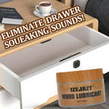 IZEJAZT Drawer Wax，Multi - Purpose Paste Wax and Lubricant for Wood Furniture, Doors and Drawers - Wood Wax, Door Hinge Lubricant, Wood Drawer Lubricant(4 Oz) IZEJAZT