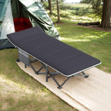 ATORPOK Camping Cot for Adults with Cushion Comfortable, Tent Folding Cot for Sleeping, Lightweight Folding Bed with Carry Bag Supports 450 lbs ATORPOK