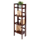 Winsome Wood Terry Shelving, Walnut Winsome