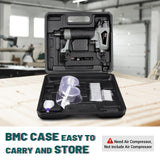 NEU MASTER Pneumatic Brad Nailer, 18 Gauge Nail Gun Fires 5/8-Inch to 2-Inch Brad Nails with Carrying Case, Safety Glasses, 800pcs Nails NEU MASTER