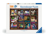 Ravensburger Cats and Succulents Jigsaw Puzzle - 500 Pieces | Adult-Targeted, Relaxing Activity, Interlocking Fit | Handcrafted in Germany | Unique Artwork by Brigid Ashwood Ravensburger