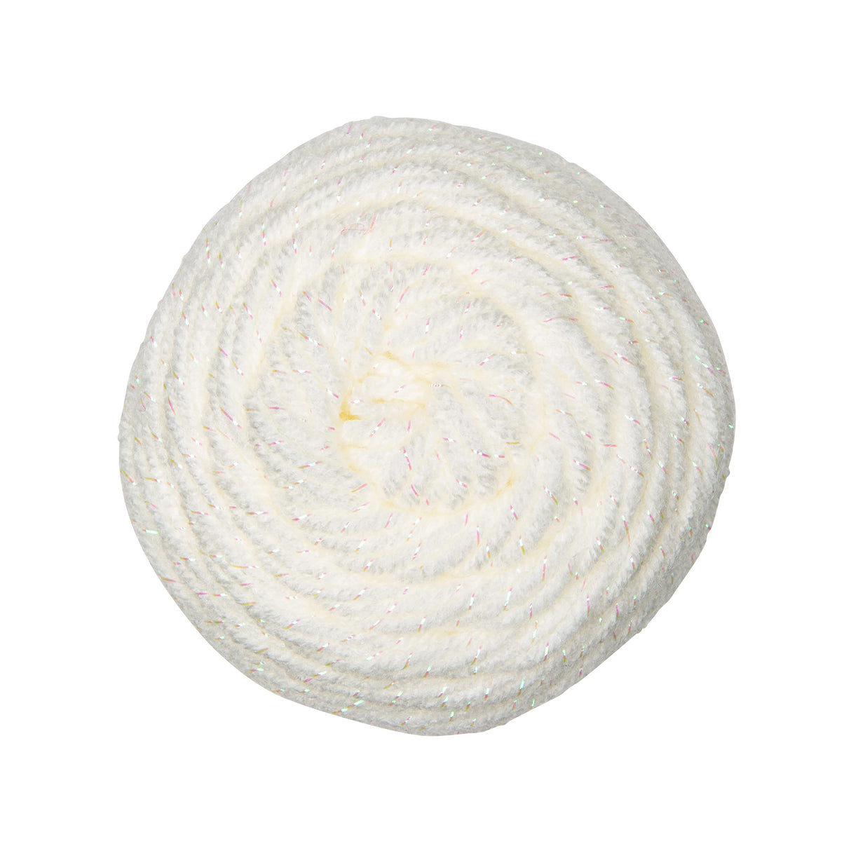 Red Heart Super Saver Metallic White Yarn - 3 Pack of 5oz/142g - Acrylic - 4 Medium (Worsted) - 255 Yards - Knitting/Crochet Red Heart