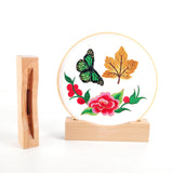 Embroidery Frames for Display 3Pack Embroidery Hoop Display Stand 2 Tier Groove Design Cross Stitch Hoop Frame Stand，Embroidery Stand Embroidery kit (Suitable 7-10IN Frame) Fembemok