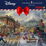 Ceaco - Thomas Kinkade - Disney - Holiday - Candy Cane Express - 1000 Piece Jigsaw Puzzle Ceaco