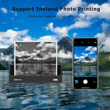 Rongta Portable Printer Wireless for Travel, Bluetooth Thermal Printer, 300DPI Inkless Support 8.5" X 11" US Letter Legal, A4 A5 Thermal Paper, Compatible with Android iOS Phone Laptops Rongta