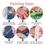 TURGF Dream Catcher 5D Diamond Painting Kit for Adult Beginners, 8x12 inch - DIY Fantasy Diamond Painting for Home Living Room Wall Art Decor and Holiday Gift TURGF