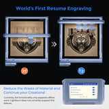 IKIER K1 Pro Laser Engraver with Air Assist 24000mW Laser Cutter DIY Laser Engraving Machine for Wood, Metal, Craft Paper, Acrylic, Leather IKIER