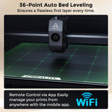 Creality Ender-5 Max 3D Printer, 400x400x400mm Large Build Volume, 700mm/s High-Speed Printing, 36-Point Auto Leveling, LAN Multi-Device Control, Professional FDM 3D Printing Creality