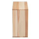 Sardoxx Set of 2 24 Bottle Wine Rack Solid Wood Holder Cube Bar Storage Cellar Stackable Kitchen Decor Tabletop Champagne Rack Sardoxx