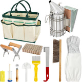 Blisstime 12pcs Bee Hives Starter Kit Beekeeping Supplies, Bee Keeping Supplies-All, Bee Supplies and Equipment with Bee Smoker, Honey Bee Hive Tools for Beginners and Bee Keeper Blisstime
