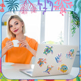 Xuhal 30 Pcs Ocean Animal Diamond Painting Magnets Sea Animal Diamond Art Magnets Kits for Adults 5d Rhinestone Dolphin Turtle Beach Refrigerator Magnetic Sticker for Fridge Beginner DIY Craft Gifts Xuhal