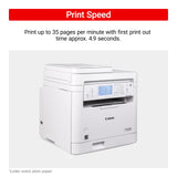 Canon imageCLASS MF287dw - Wireless Monochrome Laser Printer, All-in-One Print, Copy, Scan, Fax with Auto Document Feeder, 1 Year Limited Warranty, White Canon