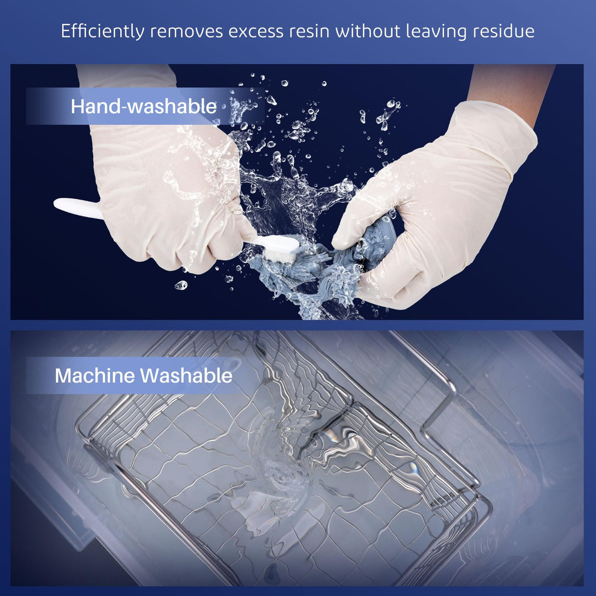 ELEGOO 5000G 3D Resin Detergent - Powerful Cleaning Solution for 3D Printing, Fast-Acting, Safe for All Resin Types ELEGOO