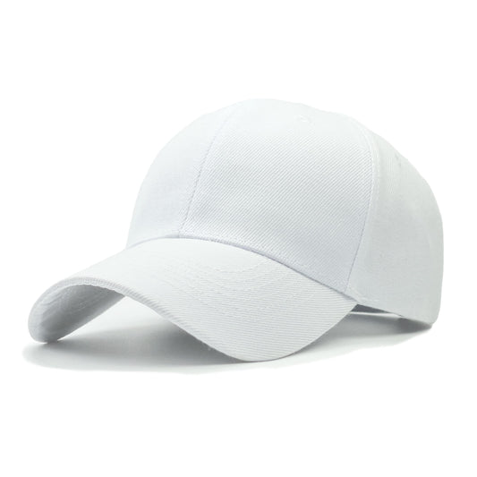 Utmost Structured Baseball Cap with Adjustable Closure - Performance Hat for Outdoor Activities and Custom Embroidery (1pc White)