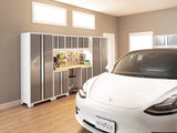 NewAge Products Bold Series White 14 Piece Set, Garage Cabinets, 56992 NewAge Products Inc.