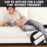 Namalu 12 Pieces Sofa Slipcover Tuck Grips Stretch Non Slip Foam Stick Couch Slipcovers Stretch Stick Thicker Cushion Grip for Sofa Essential Tuck Grips for Furniture Protector(White) Namalu