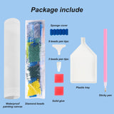 Acudotr Diamond Painting Kits for Adults, 5D DIY Diamond Art Kits for Beginners, Full Drill Diamond Painting Kits for Home Wall Decor, Running Train, 12x16 Inch Acudotr