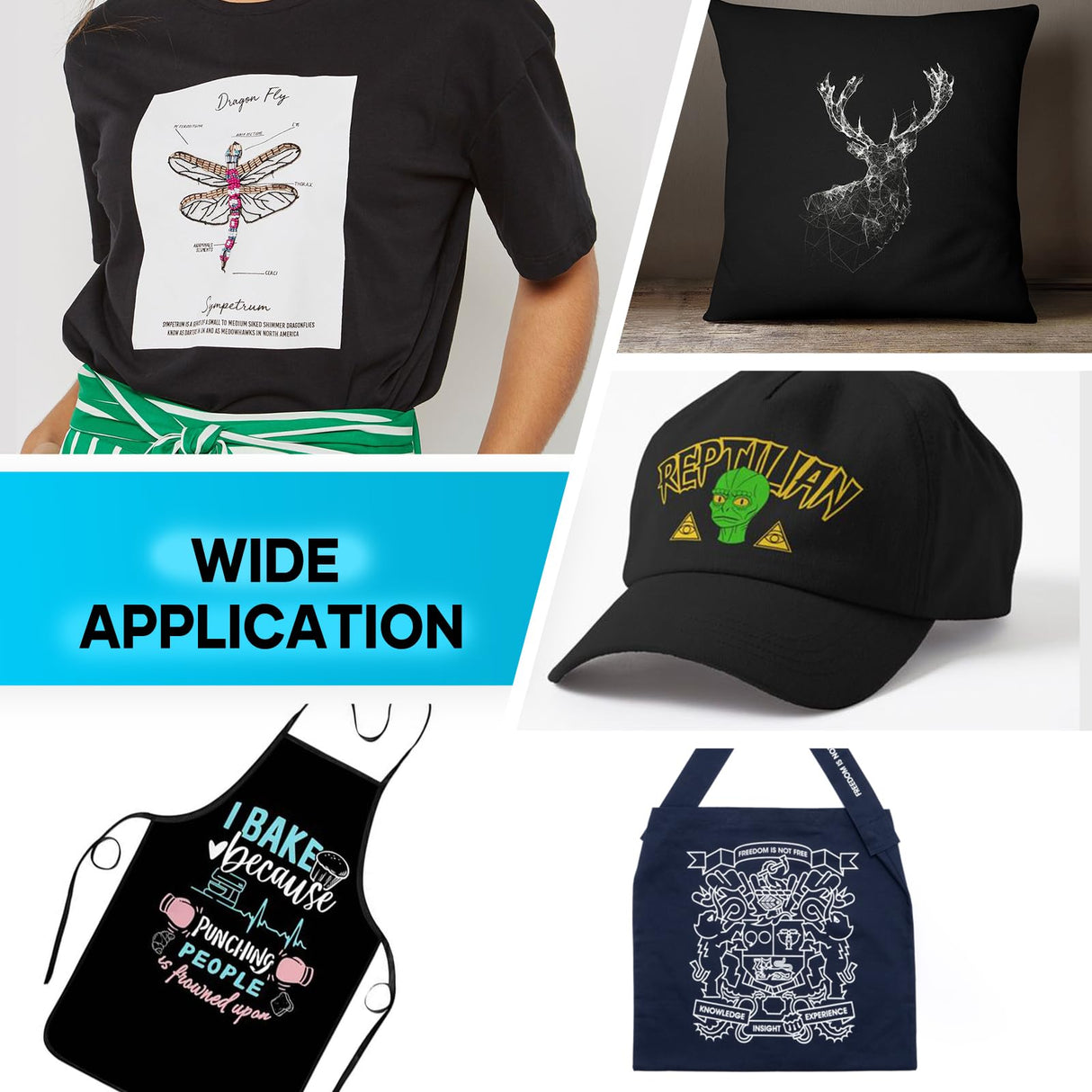 HTVRONT Sublimation HTV for Dark Fabric/Light Fabric 30 Pack - 12 * 10'' Matte Sublimation Vinyl - Sublimation Blanks for Sublimation Shirts/Hat/Pillow/Bag HTVRONT