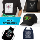 HTVRONT Sublimation HTV for Dark Fabric/Light Fabric 30 Pack - 12 * 10'' Matte Sublimation Vinyl - Sublimation Blanks for Sublimation Shirts/Hat/Pillow/Bag HTVRONT