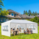 Generic Party Tent 10x20', Outdoor Heavy Duty Wedding Canopy Tent Large Camping Gazebo with 6 Removable Sidewalls for Backyard Parties Gazebo Shelter Pavilion Birthday BBQ Camping, RXUSLP003 Generic