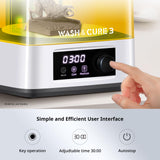 ANYCUBIC Wash and Cure Station 3.0, Resin 3D Printer Post-Process for Most LCD/SLA/MSLA/DLP Resin Printer, Detergent Saving&Dual Cleaning and Curing Models ANYCUBIC