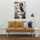 uuxsretaio Dachshund Diamond Painting Kits for Adults Beginners, Easy Dog Diamond Art Kits for Adults, 5D DIY Full Drill Diamond Dots Rhinestone Gem Art and Craft for Home Decor Present 12x16 inch uuxsretaio