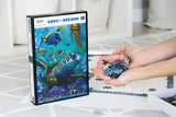 Save The Oceans 500 Piece Jigsaw Puzzle 17" x 22" Finished Size – Ocean Theme Jigsaw Puzzles for Adults and Kids Easy Planet