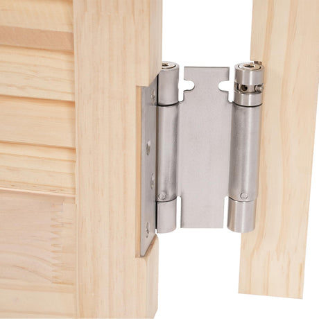 Undercat Swinging Door Cafe Doors Pine Wood Partition Door Saloon Doors Two-Way Double Doors for Hallway Porch Kitchen Bar Pub Entrance Partition, 35.83 * 42.13 in, Wood Color Undercat
