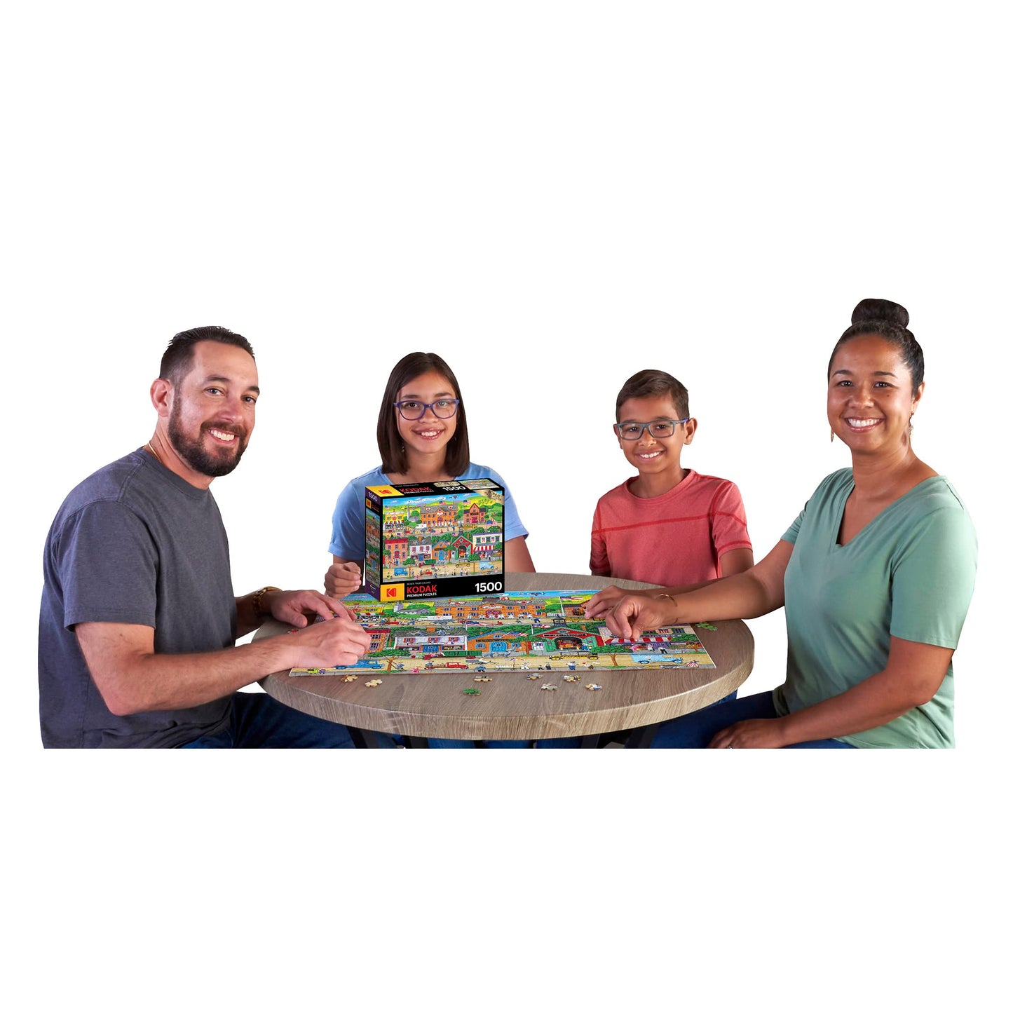 RoseArt - Kodak Premium - Hometown Heroes - 1500 Piece Jigsaw Puzzle for Adults