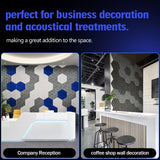 Acoustic Panels Self-Adhesive,12 Pack Snowflake Pattern Sound Proof Panels For Wall,12" X 10" X 0.4" High Density Soundproof Wall Panels,Sound Absorbing Panel for Room & Offices Diapu