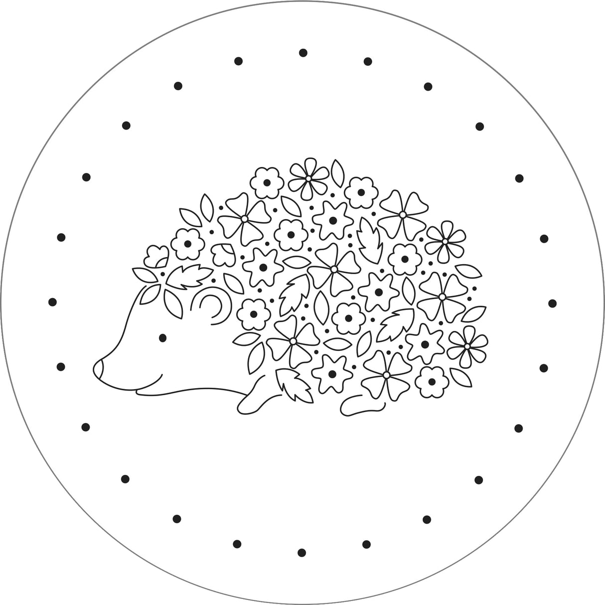 Woodland Embroidery Pattern Transfers (set of 10 hoop designs!) PETER PAUPER PRESS