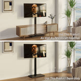 Greenstell TV Stand with Power Outlet, Universal Floor TV Stand for 32-75 inch TVs, Height Adjustable, Swivel Tall TV Stand with Wood Base, Holds up to 110 LBs, Max VESA 600x400mm GREENSTELL