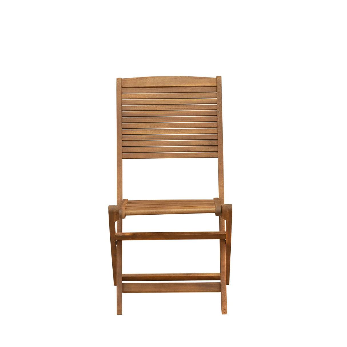 East West Furniture - DIFM5CWNA 5-Piece Mid Century Outdoor Table Set - A Mid Century Outdoor Table Oval Tabletop and 4 Patio Outdoor Chairs with Solid Back, Medium, Natural Finish East West Furniture