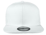 Gelante Plain Blank Flat Brim Adjustable Snapback Baseball Caps LOT 6 Pack 1500-6PC White Gelante