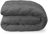 Utopia Bedding Waterproof Mattress Protector, Queen Mattress Pad, Quilted Fitted Cover Stretches up to 16 Inches Deep (Grey) Utopia Bedding
