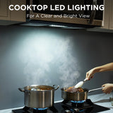 BLACK+DECKER EM044KB19 Over The Range Microwave Oven with One Touch, 1000 Watts, 400 CFM and Sensor Cooking, OTR 1.9 Cu.ft BLACK+DECKER