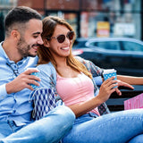 Garden Bench,Outdoor Benches,Iron Steel Frame Patio Bench with Mesh Pattern and Plastic Backrest Armrests for Lawn Yard Porch Work Entryway,Black FDW