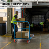 NINOSO 6'' Caster Wheels, Heavy Duty Casters with Polyurethane Wheel, Industrial Casters Set of 4 with Capacity 4800lbs, Widely Used in Workbench Tool Box Furniture (4 Pack Brakes) Ninoso