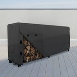 KHOMO GEAR - Firewood Rack Cover 8 foot - Heavy Duty - Black KHOMO GEAR