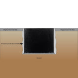 Barska Underground Floor Safe – 0.89 Cu. Ft., Solid Steel, 3 Locking Deadbolts, Anti-Pry Hinges, Easy to Conceal, Protective Mat Included Barska