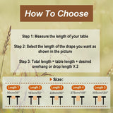 Tosleo Boho Table Runner 12×108 Inches Long with Tassels Grayish Blue Double Striped Farmhouse Rustic Table Runner for Dining Wedding Party（One Piece） Tosleo