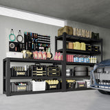 IRONFFICE Metal Storage Shelves Heavy Duty,3000LBS Load Garage Storage Shelves,84''H Shelving Units and Storage,Basement Storage Utility Shelves,24" D x 47" W x 84" H IRONFFICE