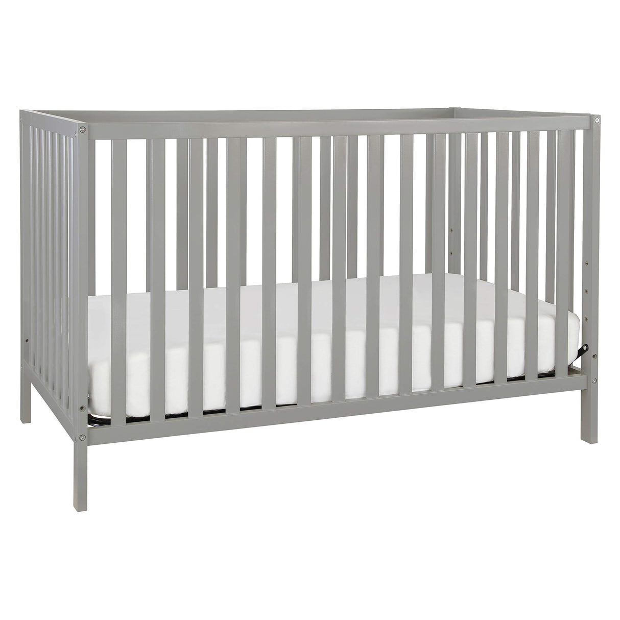 DaVinci Union 4-in-1 Convertible Crib in Grey, Greenguard Gold Certified DaVinci