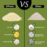 VIPwax White Beeswax Pellets 1LB, Natural Organic Beeswax, Beeswax for Candle Making, Body, Skin Care DIY, Lip Balm and Soap Making Supplies VIPwax