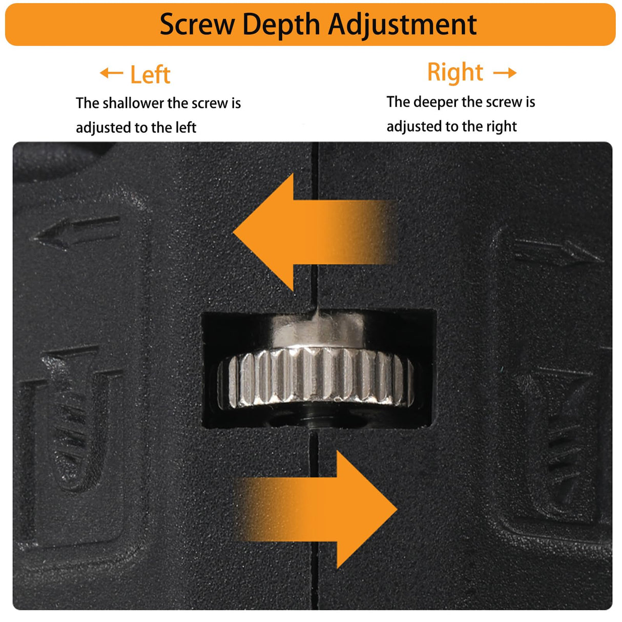 Kurras Drywall Screw Gun Automatic Chain Nail Gun Adapter,Auto Feed Screw Gun Collated Screw Gun Attachment Automatic Electric Drill Screw For Gypsum Board/Partition Wall/Wood Board/Ceiling kurras