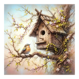 AMORARS Bird Diamond Painting Kit for Adults, 5D Landscape Diamond Art Beginners - DIY Full Diamond Dot Gem Art Paintings, Suitable Gifts, and Home Decoration Crafts，12x12Inch AMORARS